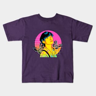 Vaporwave Taehyung V Kids T-Shirt